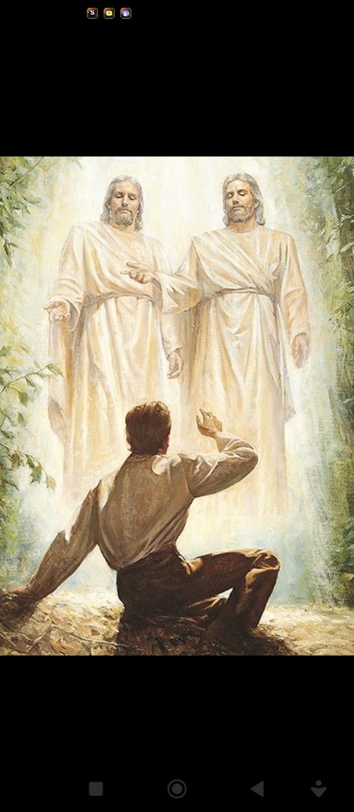 A Primeira Visão — José Smith diante de Deus Pai e Jesus Cristo
